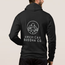 American Buddha Co. BlackOut Men's Full-Zip Hoodie