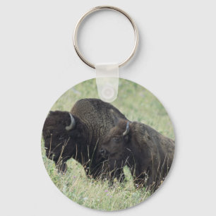 American Buffalo Keychain
