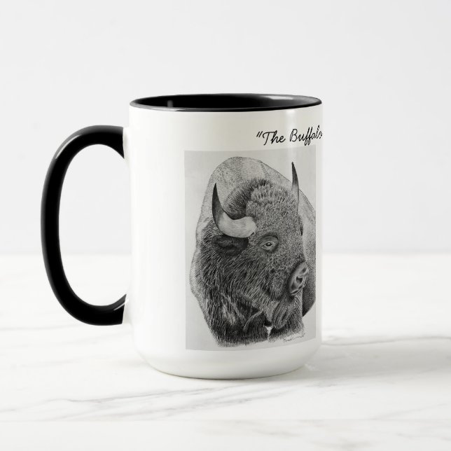American Buffalo Mug (Left)