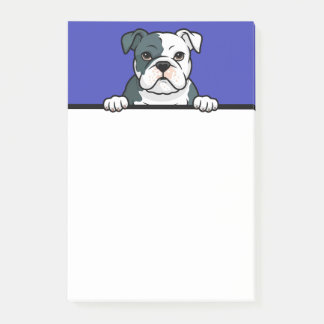 American Bulldog Cute Puppy Dog Lover Gifts Post-it Notes