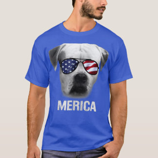 American Bulldog Merica - Patriot Patriotic T-Shirt