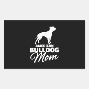 American Bulldog Mom Gifts For Bulldog Mom Sticker