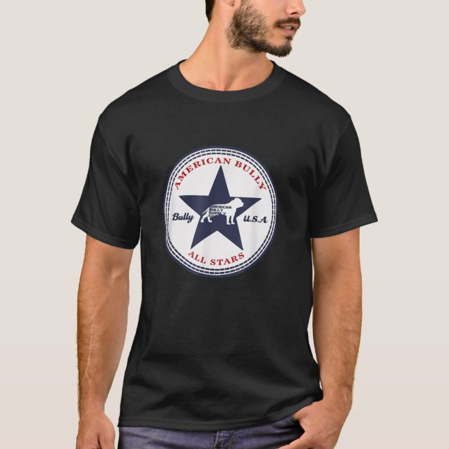 American Bully All Stars Bully U.S.A. 23 T-Shirt (Front)