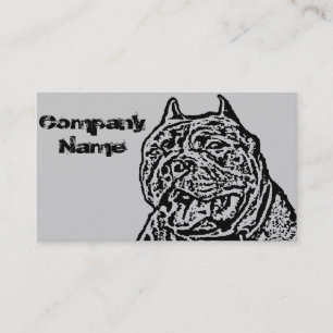 American Bully Dog Business Card