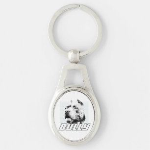 American bully dog keychain