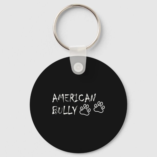 American Bully Keychain (Front)