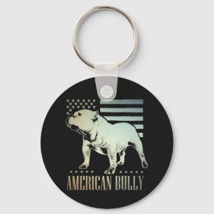 American Bully Keychain