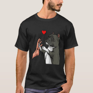 American Bully Love Cute Dog Mom Funny Girls T-Shirt
