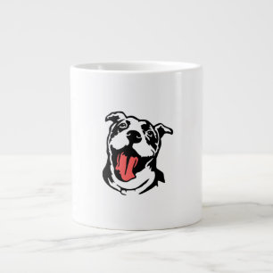 American bully/pitbull large coffee mug