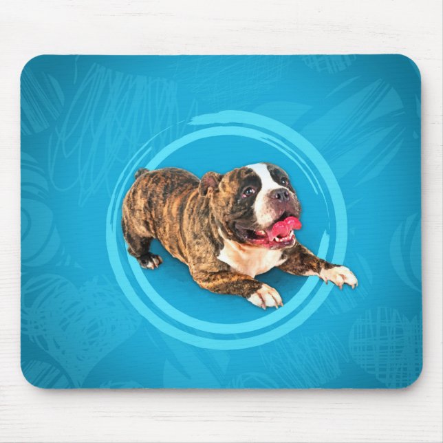 American Bully Puppy Mouse Pad (Front)