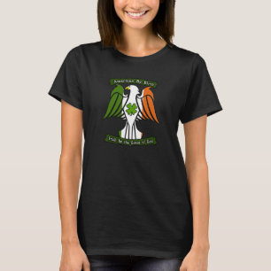 American by Birth, Irish by the Grace of God Eagle T-Shirt