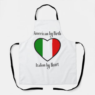 American by Birth, Italian by Heart Apron