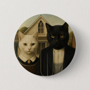 American Cathic 2 Inch Round Button