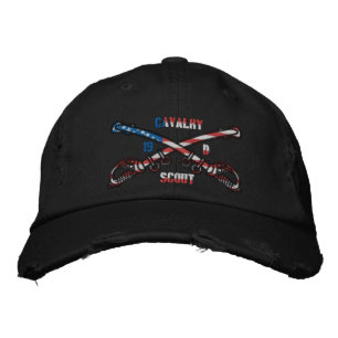 American Cavalry Distressed Chino Twill Cap