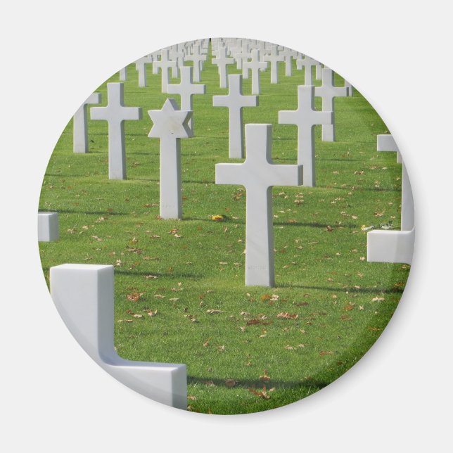 American Cemetery at Normandy Magnet (Front)