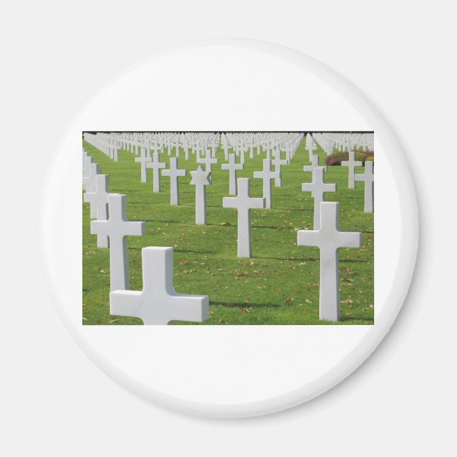 American Cemetery at Normandy Magnet (Front)