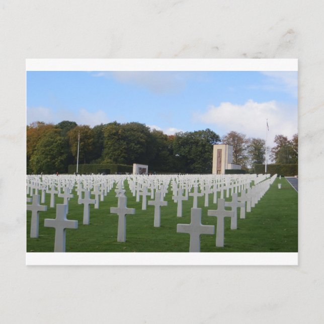 American Cemetery Luxembourg Postcard (Front)