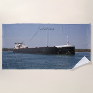 American Century beach towel