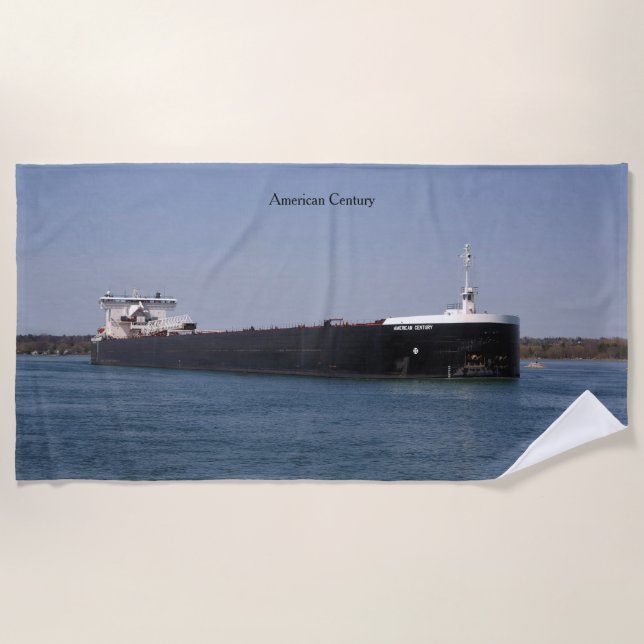 American Century beach towel (Front)