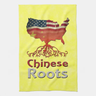 American Chinese Roots   Kitchen Towel