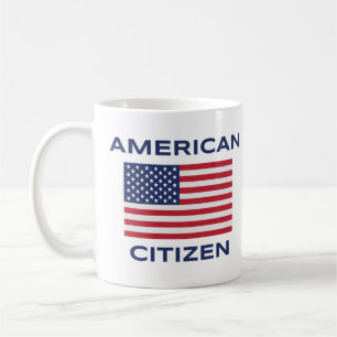 American Citizen Bold USA Flag Classic Mug