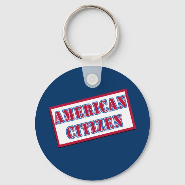 American Citizen Keychain (Front)