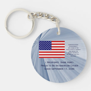 American Citizenship Flag Award de la date par Jan