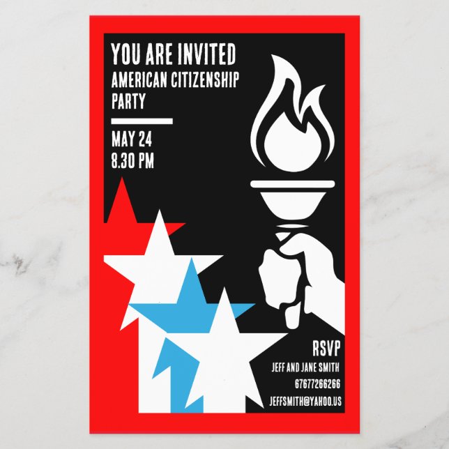 American Citizenship Gifts Flyer (Front)