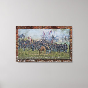 American Civil War (1861-1865) Canvas Print