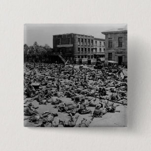American Civil War 2 Inch Square Button