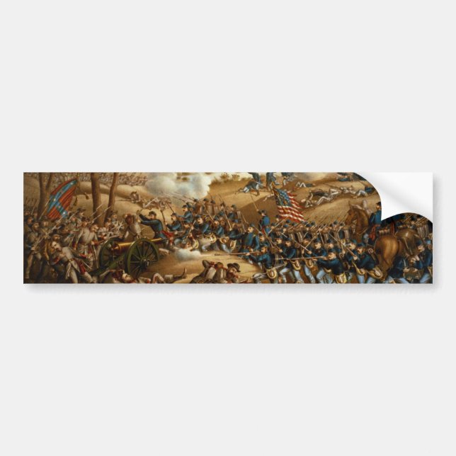 American Civil War Battle of Cold Harbour Bumper Sticker (Front)