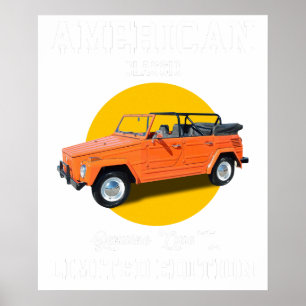 american classic genuine quality limited edition V Poster