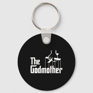 American Clics Godmother The Movie Distress Mother Keychain