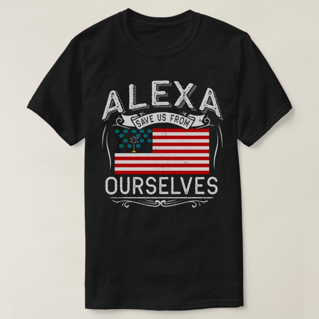 American Climate Change Awareness T-Shirt (Design Front)