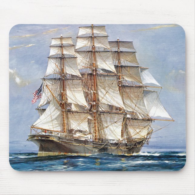 American Clipper Sovereign of the Seas Mouse Pad (Front)