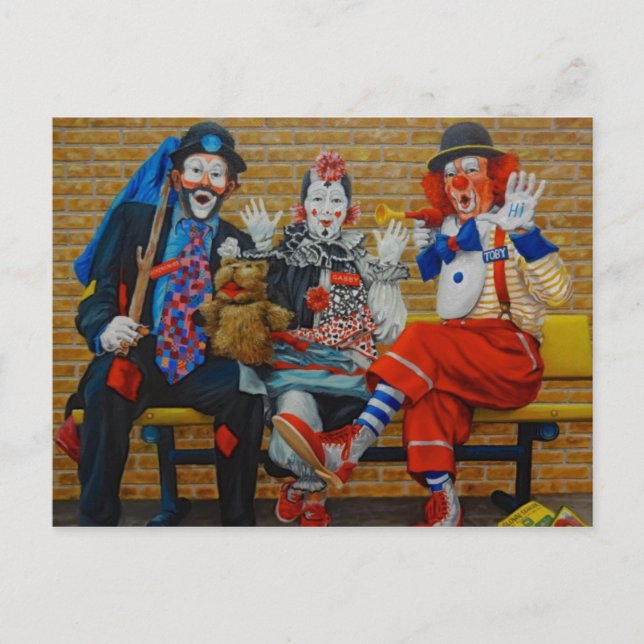American Clown Museum & School Lake Placid Florida Postcard (Front)