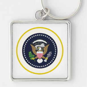 American  Coat of Arms Keychain
