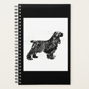 American Cocker Spaniel Art Watercolor Cute Dog