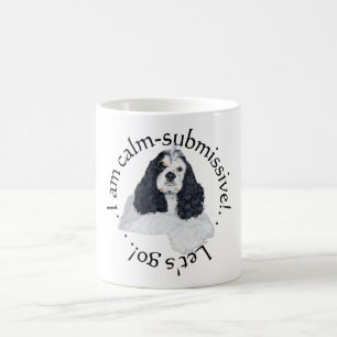 American Cocker Spaniel Calm Submissive Coffee Mug