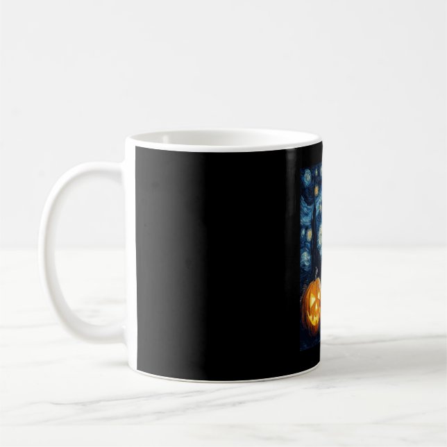 American Cocker Spaniel Cute Dog Halloween Jack O  Coffee Mug (Left)