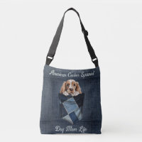 American Cocker Spaniel Dog Mom Pocket