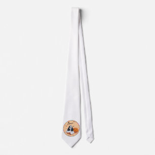 American Cocker Spaniel Halloween Tie