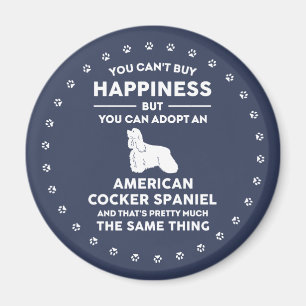 American Cocker Spaniel Happiness Magnet