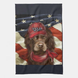 American Cocker Spaniel  Kitchen Towel