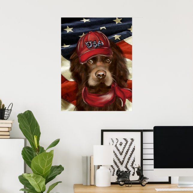 American Cocker Spaniel  Poster (Home Office)