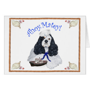 American Cocker Spaniel Sailor