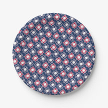 American coloured flowers