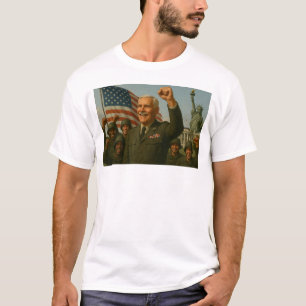 American Commander Leads With Pride T-Shirt