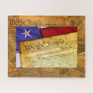 American Constitution We The People Jigsaw Puzzle
