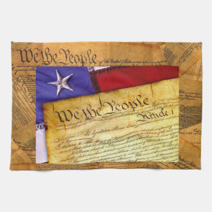 American Constitution We The People Kitchen Towel